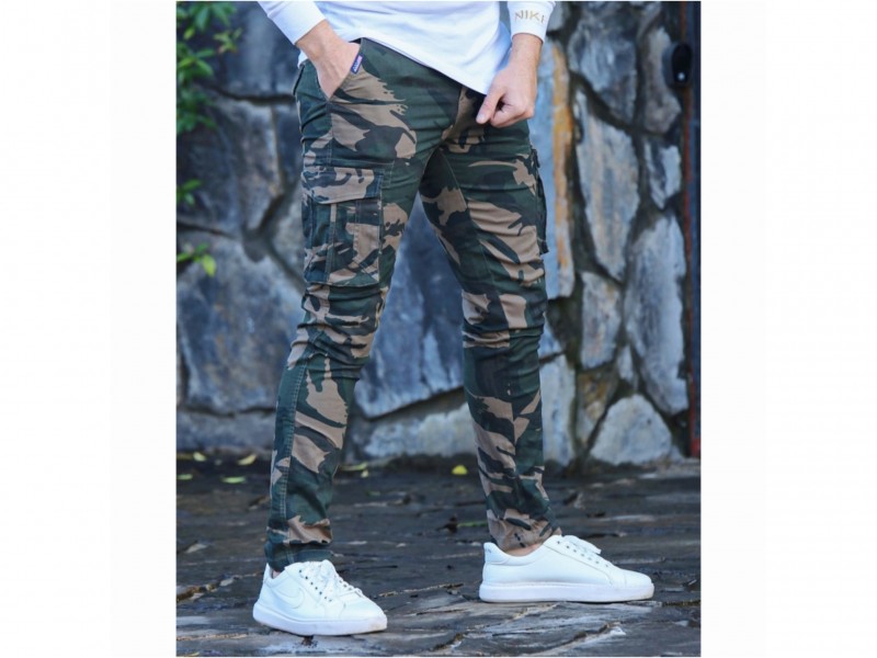 شلوار 6 جیب تاکتیکال بنگلادشی Guess