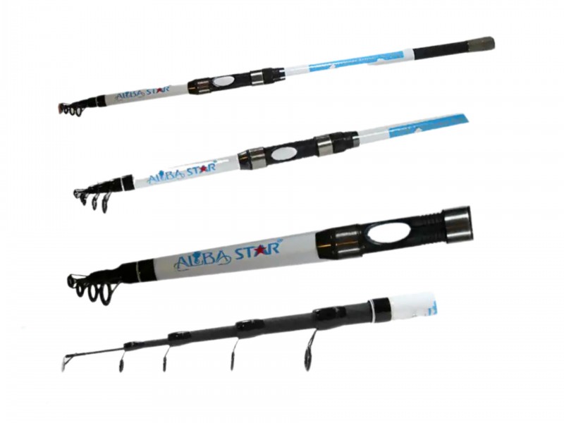 چوب ماهیگیری تلسکوپی آلبااستار مدل سوپر استرانگ Super Strong 360cm