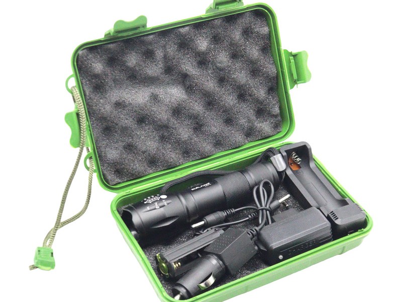 چراغ قوه پلیس دوحالته یووی دار مدل MD-K04-2