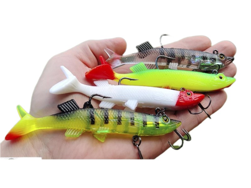 طعمه ماهیگیری ژله ای مدل ماهی مصنوعی