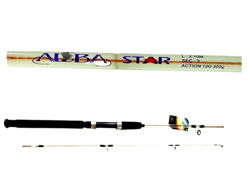 چوب ماهیگیری  دوتکه آلبااستار ALBASTAR 165cm