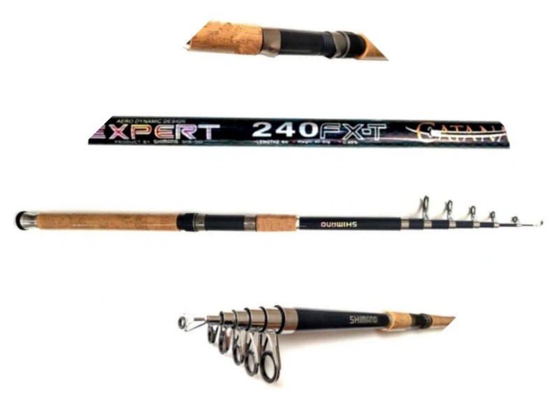 چوب ماهیگیری تلسکوپی مدل شیمانو کاتانا 240cm
