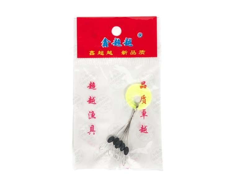 استاپر نخ ماهیگیری بسته 6 تایی