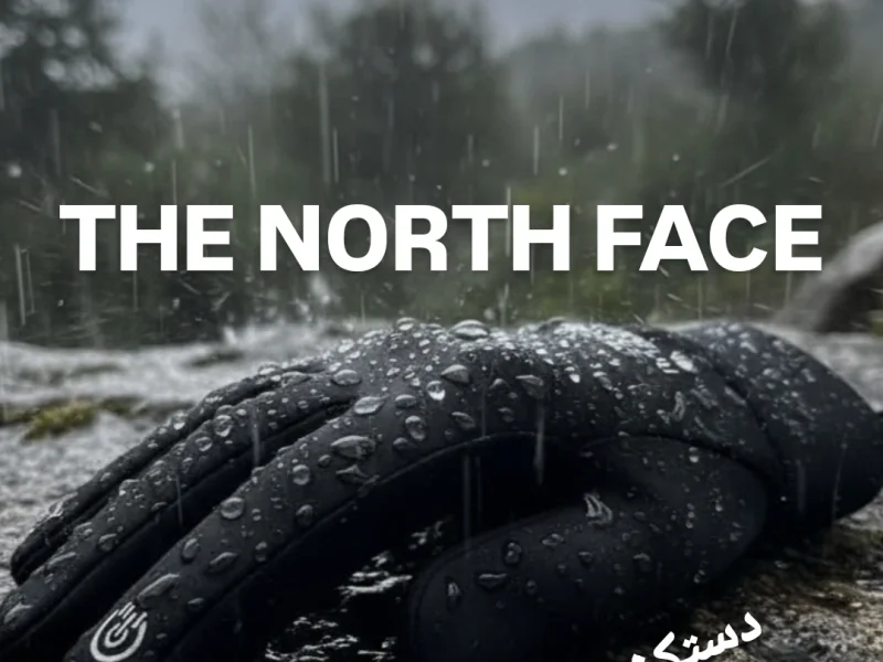 دستکش وینداستاپر تاچ دار طرح نورس فیس