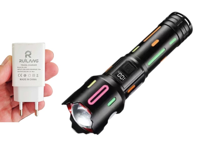 چراغ قوه رویلانگ مدل RL-2405 همراه با شارژر