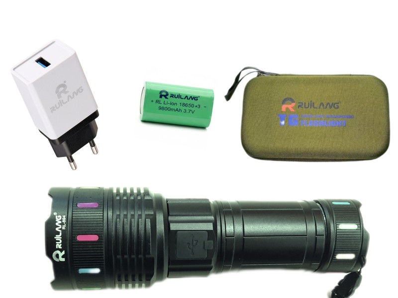 چراغ قوه رویلانگ مدل RL-894 شارژر دار