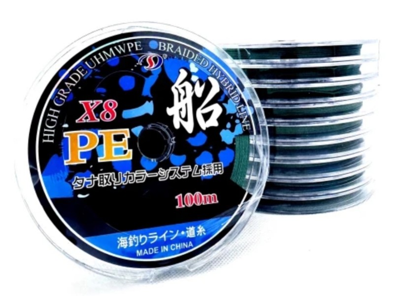 نخ ماهیگیری ابریشم 8 لایه PE سایز 0.30mm