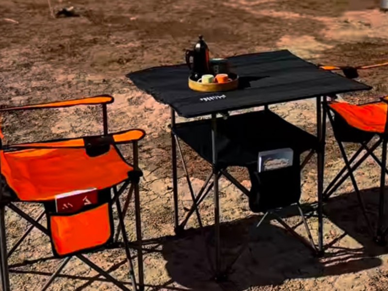 میز تاشو کمپینگ دو طبقه پرستیژ مدل nature