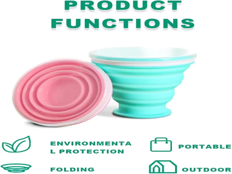 لیوان سیلیکونی تاشو