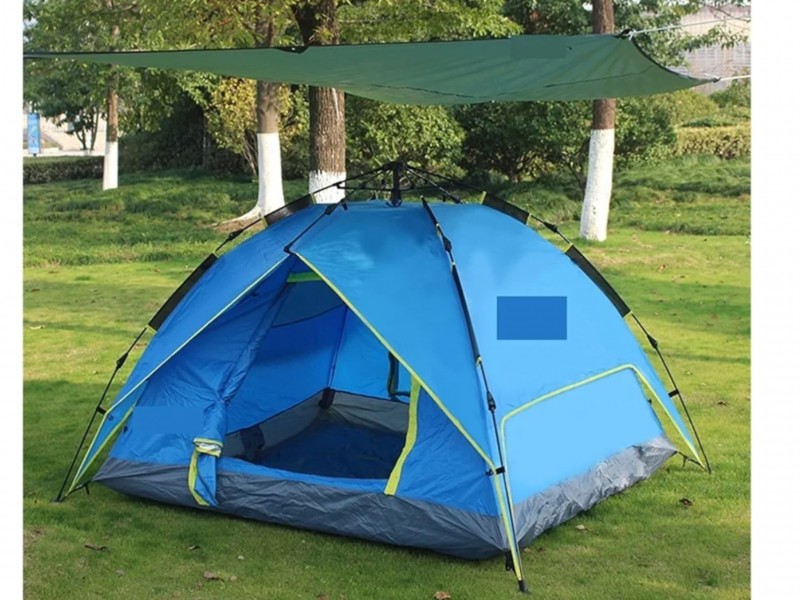 چادر اتوماتیک  ۴ نفره ۲ لایه نقابدار