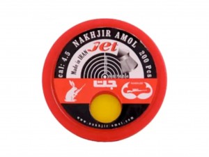 ساچمه تفنگ بادی مارک جت مدل  نوک تیز کالیبر 4.5 و 5.5