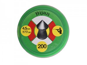 ساچمه تیر تفنگ بادی بیژن سر تیز کالیبر ۴.۵