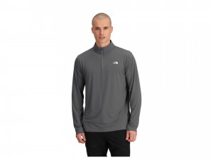 تیشرت کوهنوردی نیم زیپ طرح نورس فیس