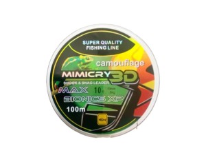 نخ مونوفیلامنت ماهیگیری استتار MIMICRY 3D 100m سایز 0.40