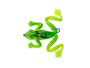 طعمه ماهیگیری قورباغه ژله ای ضد خزه تک قلاب