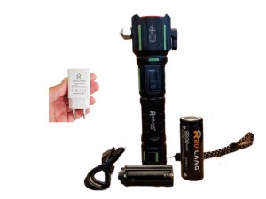 چراغ قوه رویلانگ RL-SX827 آژیردار همراه با شارژر