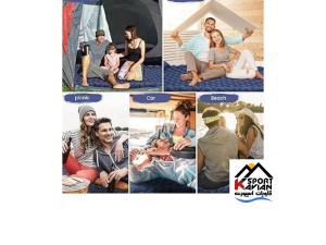 زیرانداز بادی دونفره کیسه خواب Outdoor مدل cloud wild