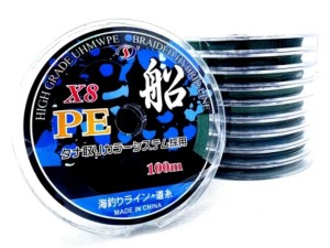 نخ ماهیگیری ابریشم 8 لایه PE سایز 0.30mm