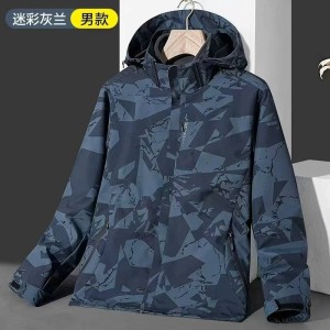 کاپشن دوپوش کوهنوردی طرح اسنوهاک Snowhawk