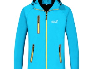 کاپشن گورتکس پلار جک ولف اسکین Blue