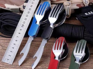 ست قاشق ،چنگال و چاقوی سفری