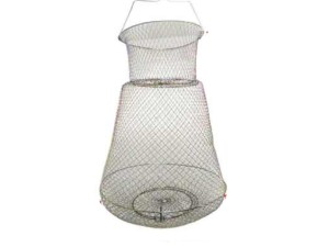 زنده نگهدار ماهیگیری فلزی سایز کوچک L40