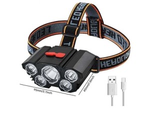 هدلایت کوهنوردی ۵ لامپ SH-T06