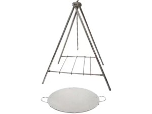 ساج و چهار پایه  پایه آتش سایز بزرگ