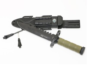 چاقو سفری کلمبیا مدل 2518Bچخماق دار