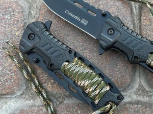 چاقو کلمبیا چخماق دار نیمه اتومات