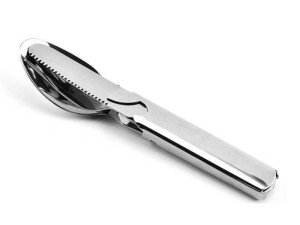 ست قاشق چنگال کوهنوردی و طبیعت گردی