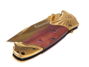 چاقو کوهنوردی برونینگ مدل FA29 طلایی