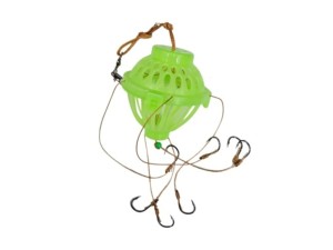 سبد طعمه پاش ماهیگیری قلاب دار