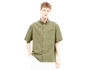 پیراهن آستین کوتاه تاکتیکال مردانه مدل H&M