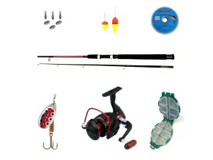 ست ماهیگیری دو تکه اسپنینگ آلبااستار