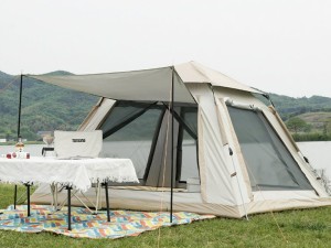 چادر ۴ نفره اتومات چهار ضلعی zermatt