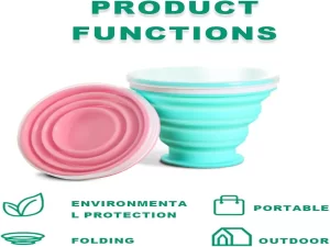 لیوان سیلیکونی تاشو