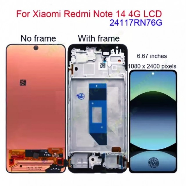 تاچ ال سی دی شیائومی Xiaomi Redmi note 14 4G