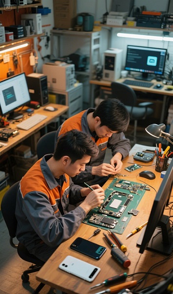 تعمیرات نرم افزار موبایل