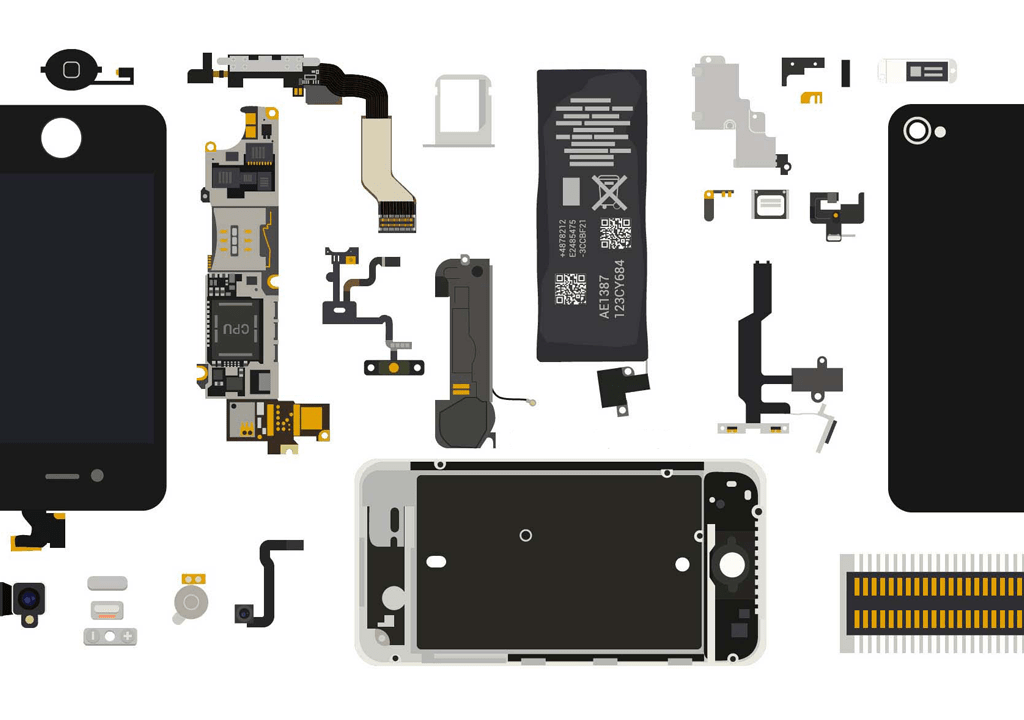 انواع قطعات موبایل و عملکرد آن‌ها