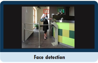 ماژول تشخیص چهره نرم افزار مدیریت دوربین تحت شبکه برند ای او کورتکس EOCOTEX Face detection