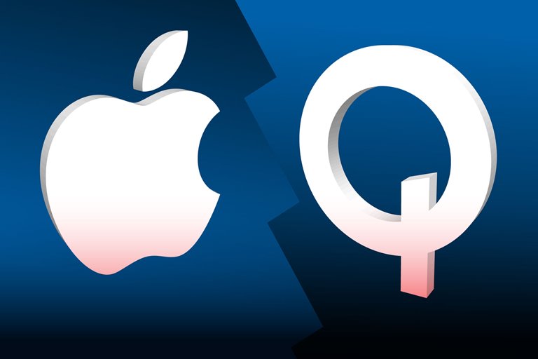 دیوان عالی آمریکا درخواست اپل را برای ادامه‌ی مبارزه حقوقی بر سر دو پتنت کوالکام رد کرد