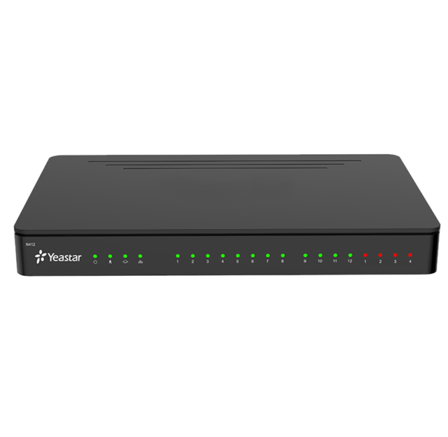 سانترال تحت شبکه ی استار مدل اس 412 ویپ S412 YEASTAR IP PBX