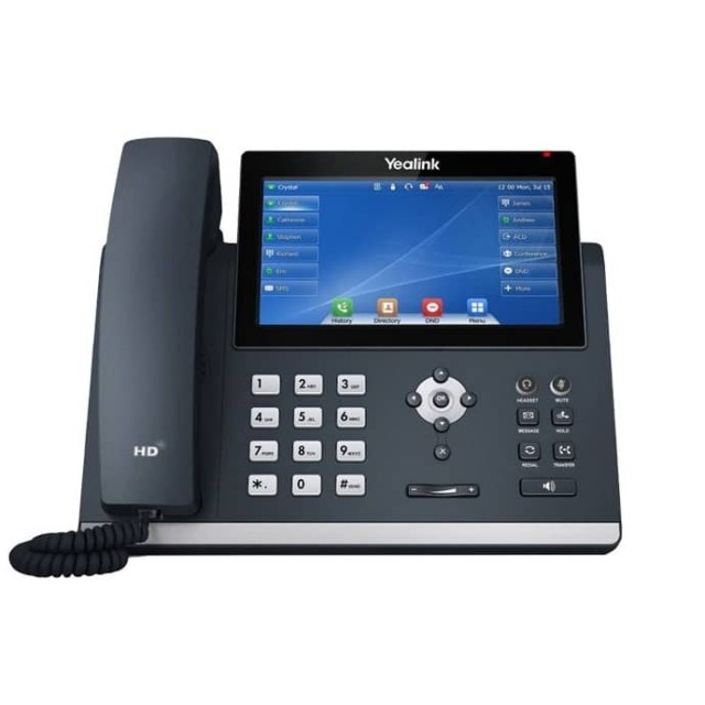 تلفن تحت شبکه سیپ ساپورت یالینک مدل تی 48 یو T48U YEALINK IP PHONE