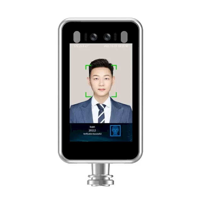 دستگاه اکسز کنترل تشخیص و مقایسه چهره برند جوویژن مدل Facial Recognition Terminal JVS-FR-T8