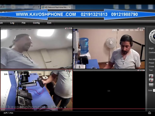 بازبینی و دانلود رایگان ویدیو در مورد کابردهای آیفون هوشمند تصویری تحت شبکه