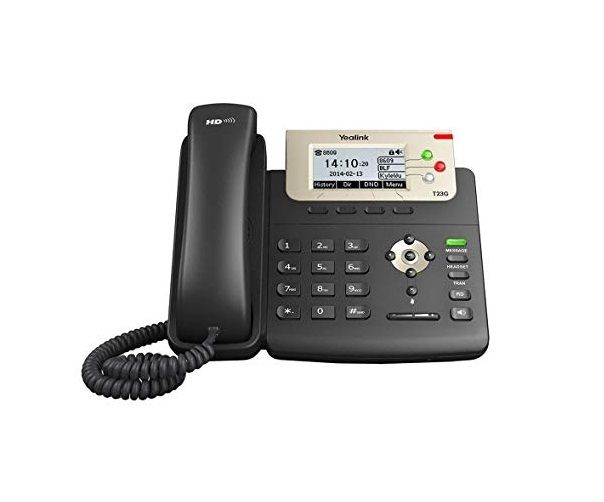 خرید تلفن تحت شبکه یالینک مدل T23G YEALINK IP PHONE