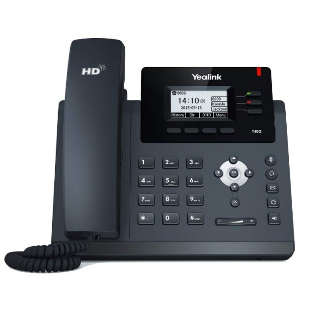 تلفن تحت شبکه سیپ ساپورت یالینک مدل Yealink SIP-T40G IP Phone