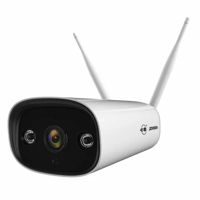 دوربین بالت تحت شبکه بیسیم دید در شب رنگی با صدای دو طرفه جوویژن 2MP Wi-Fi Full-Color Two-Way Audio IP Camera JVS-C8W-WF