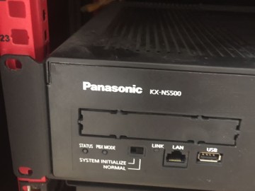 نصب سانترال پاناسونیک مدل KX-NS500